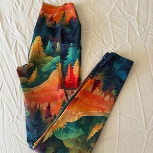 Constantly Varied Gear Multicolor Nature Leggings - Versatile Cut, Full Length